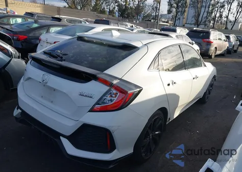 2018 Honda Civic Sport Touring z USA, uszkodzony, nr VIN SHHFK7H93JU419218
